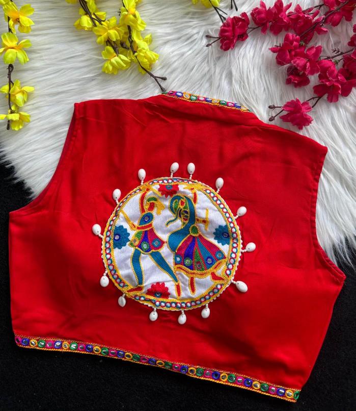 Trendy Navratri specal 0.3 Blouse e commerce product 