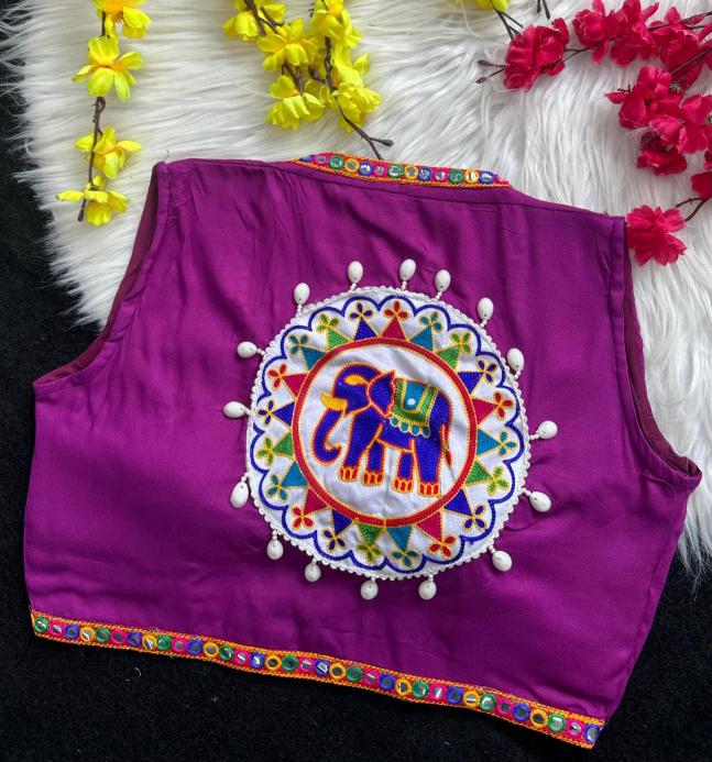 Trendy Navratri specal 0.5 Blouse e commerce product 
