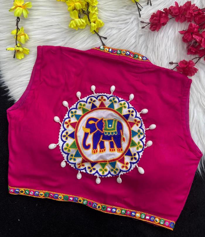 Trendy Navratri specal 0.7 Blouse e commerce product 
