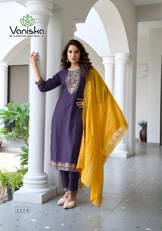 Vaniska Palak vol 2 catalog designer kurtis wholesale