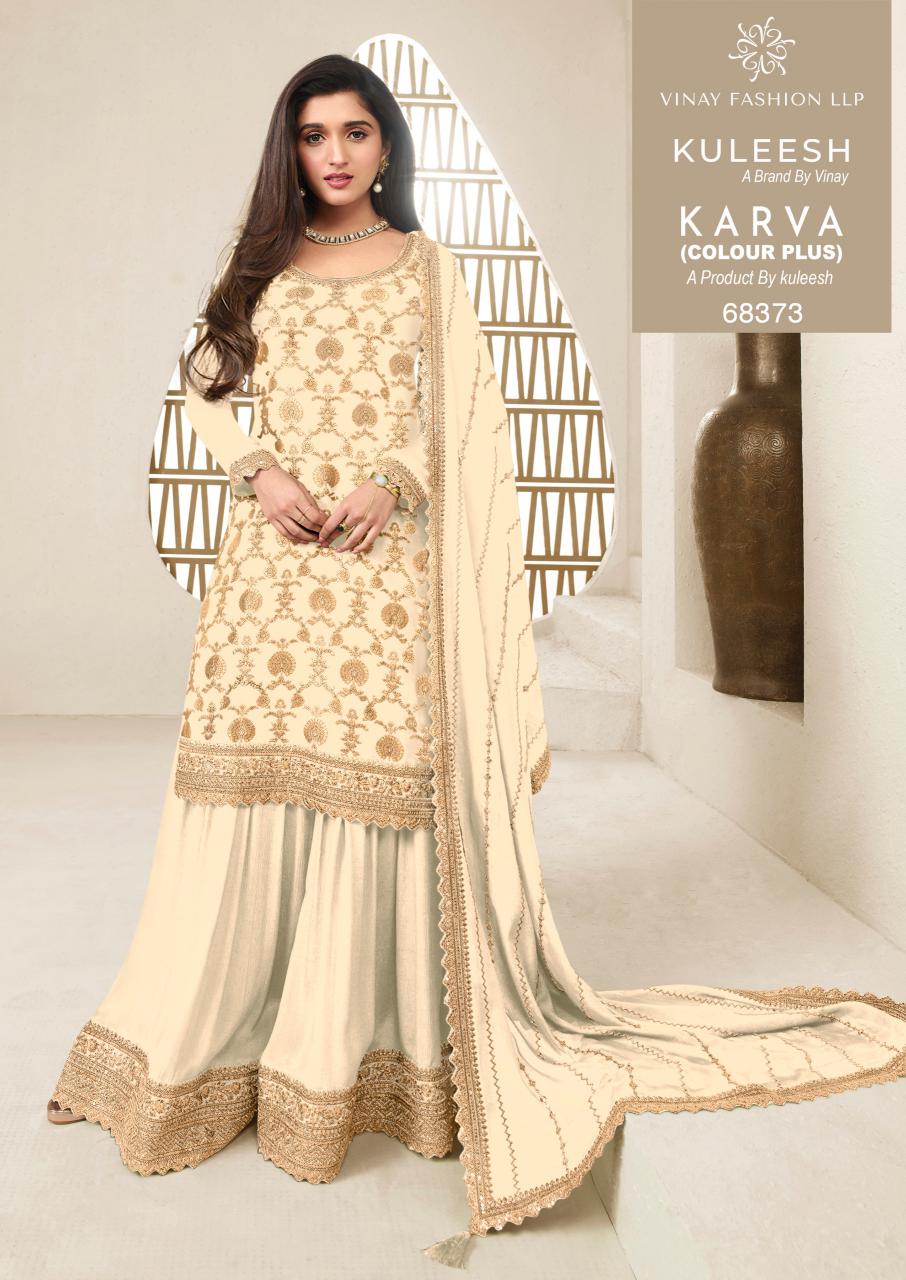 Vinay Kuleesh Karva catalog surat salwar kameez wholesale market
