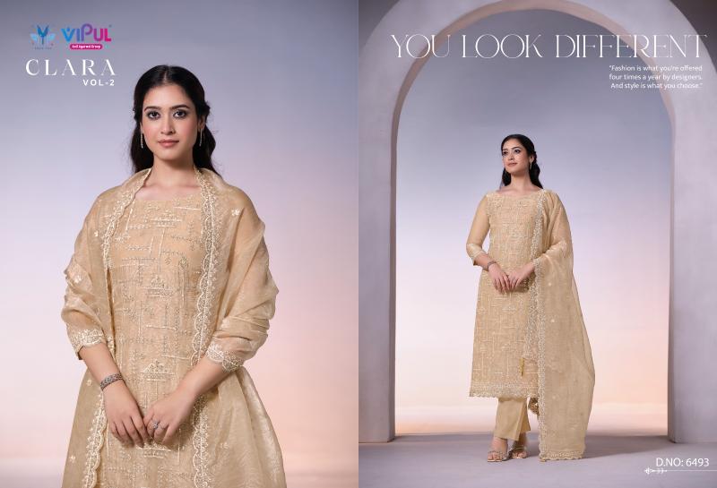 Vipul Clara vol 2 catalog pakistani wholesale salwar kameez in karachi