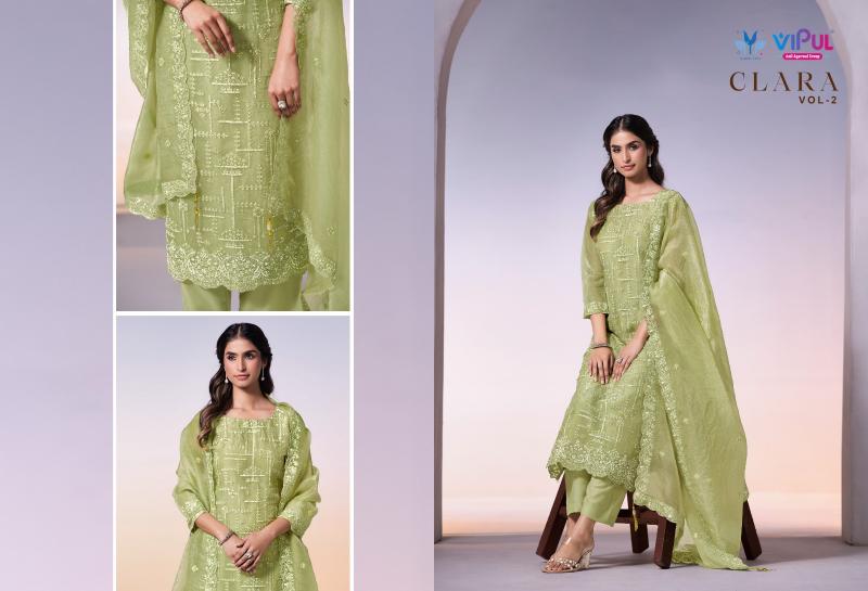 Vipul Clara vol 2 catalog pakistani wholesale salwar kameez in karachi
