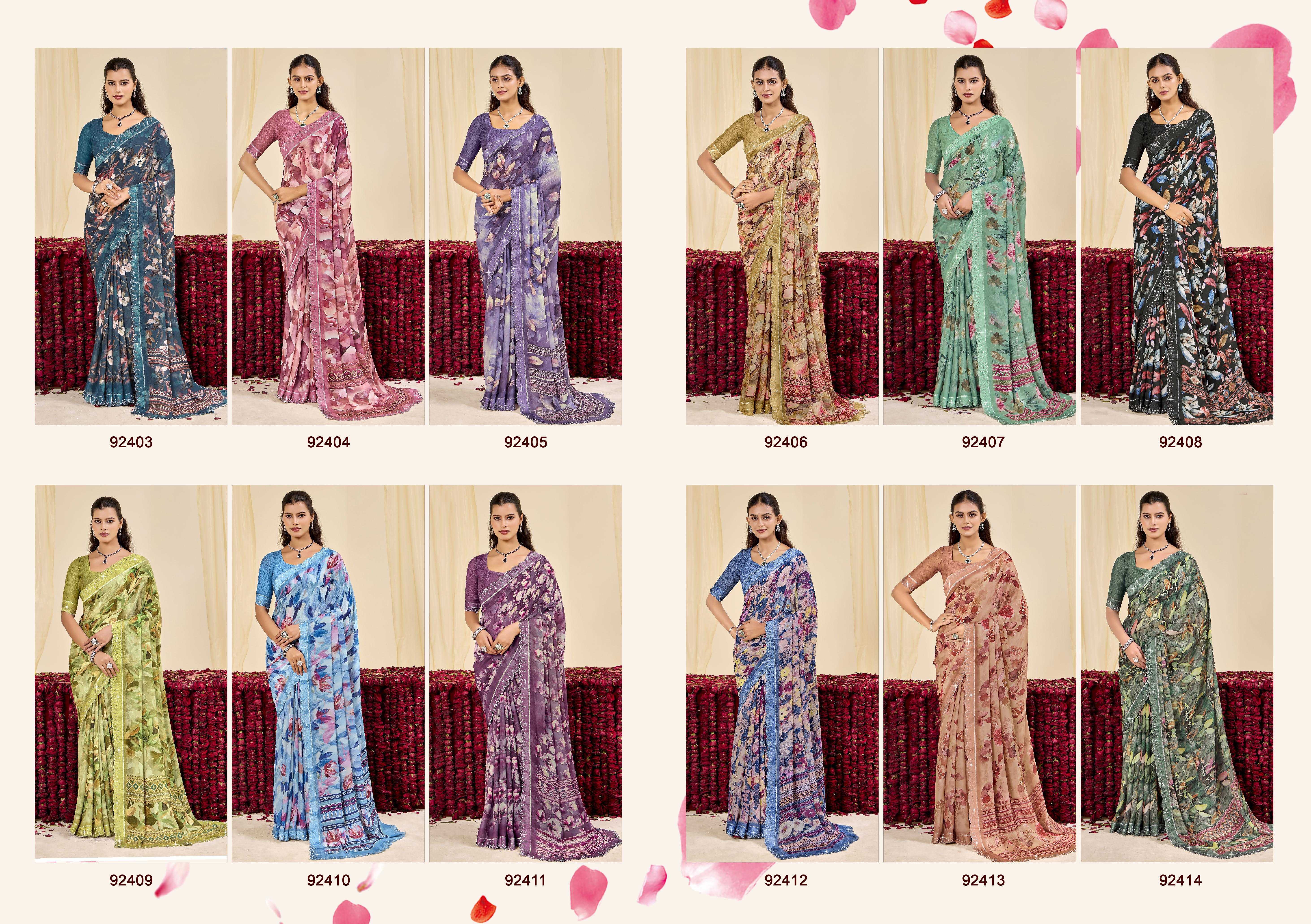 Vipul Estella catalog saree surat online
