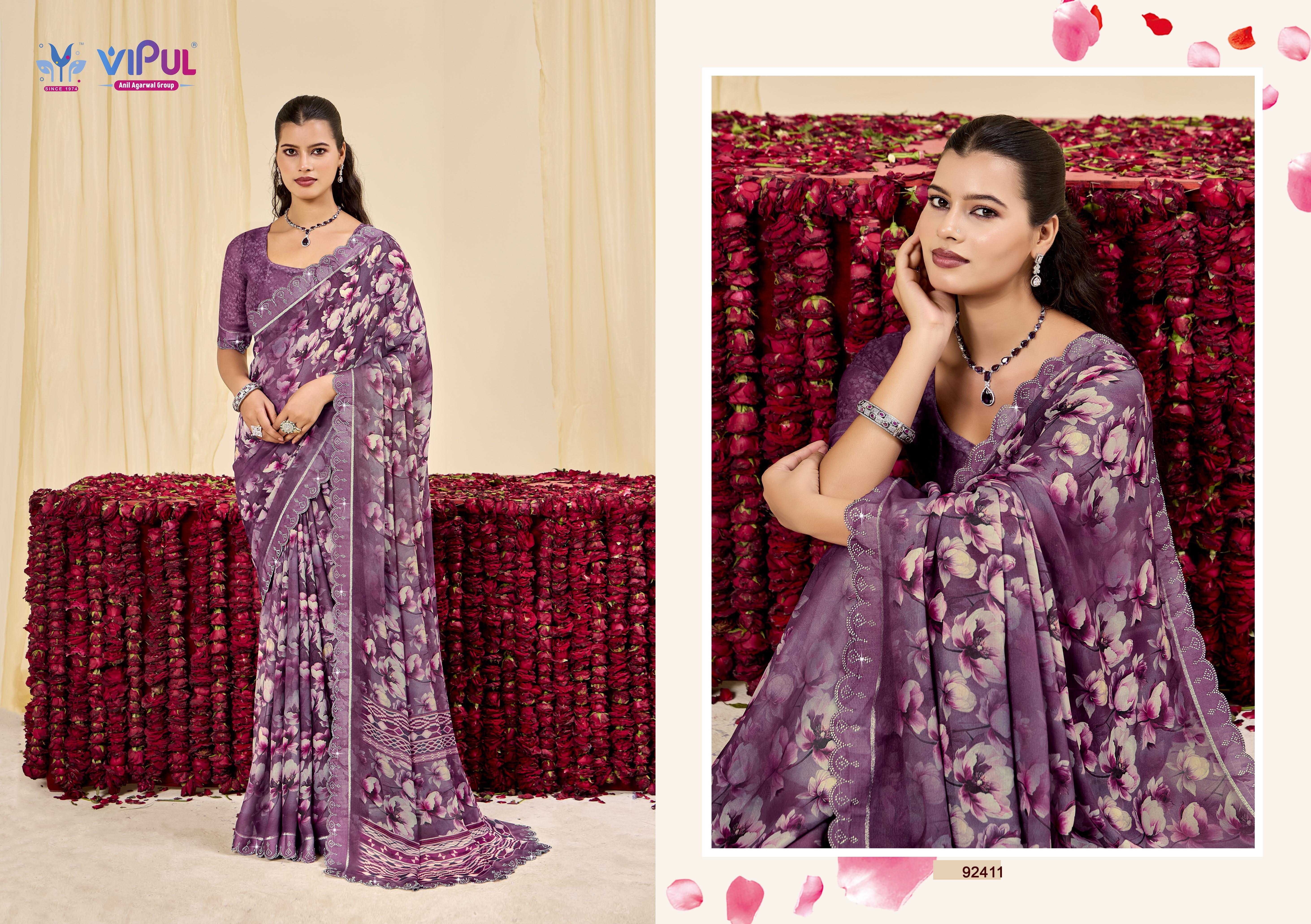 Vipul Estella vol 3 catalog online wholesale saree market in surat