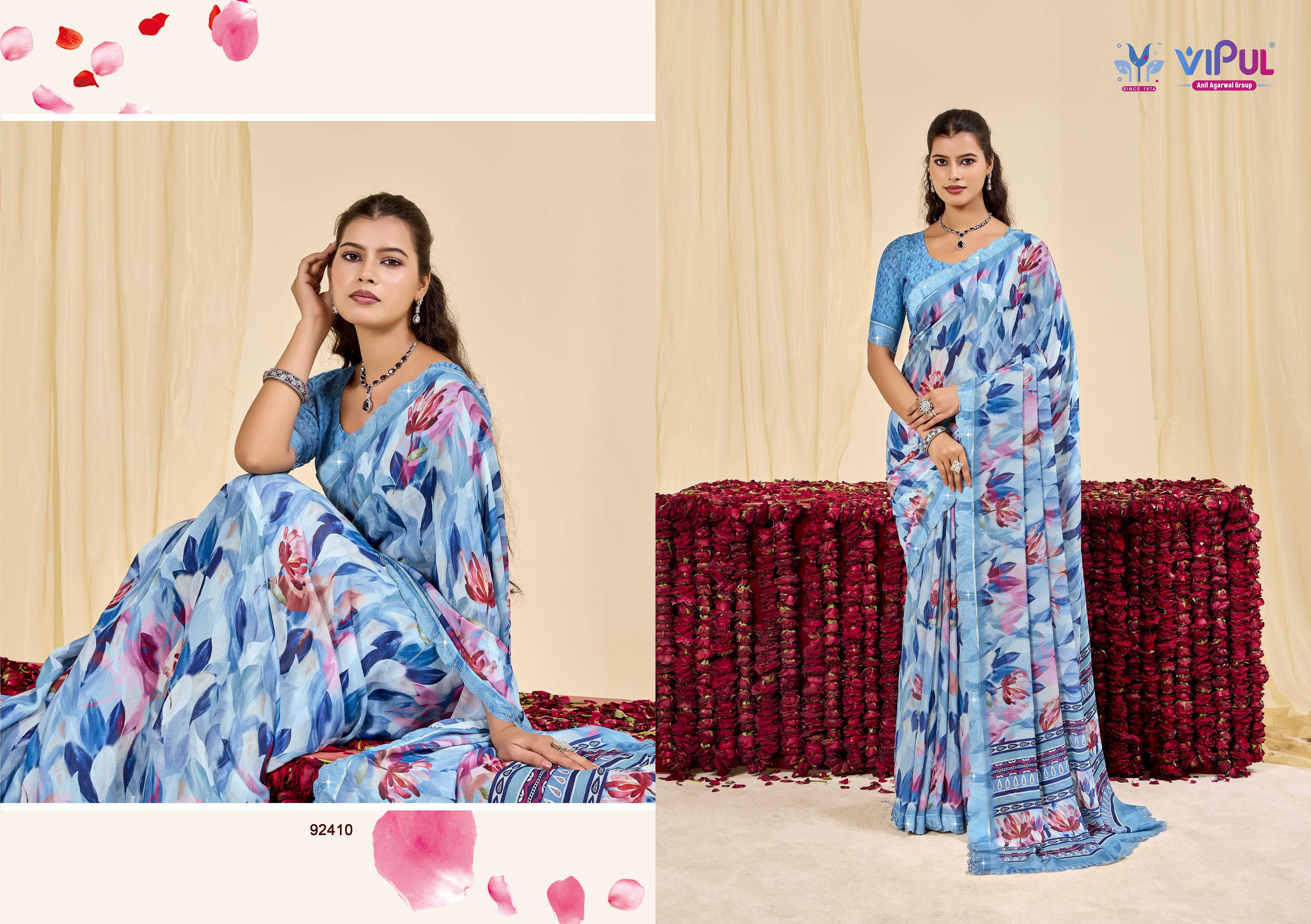 Vipul Estella vol 3 catalog online wholesale saree market in surat