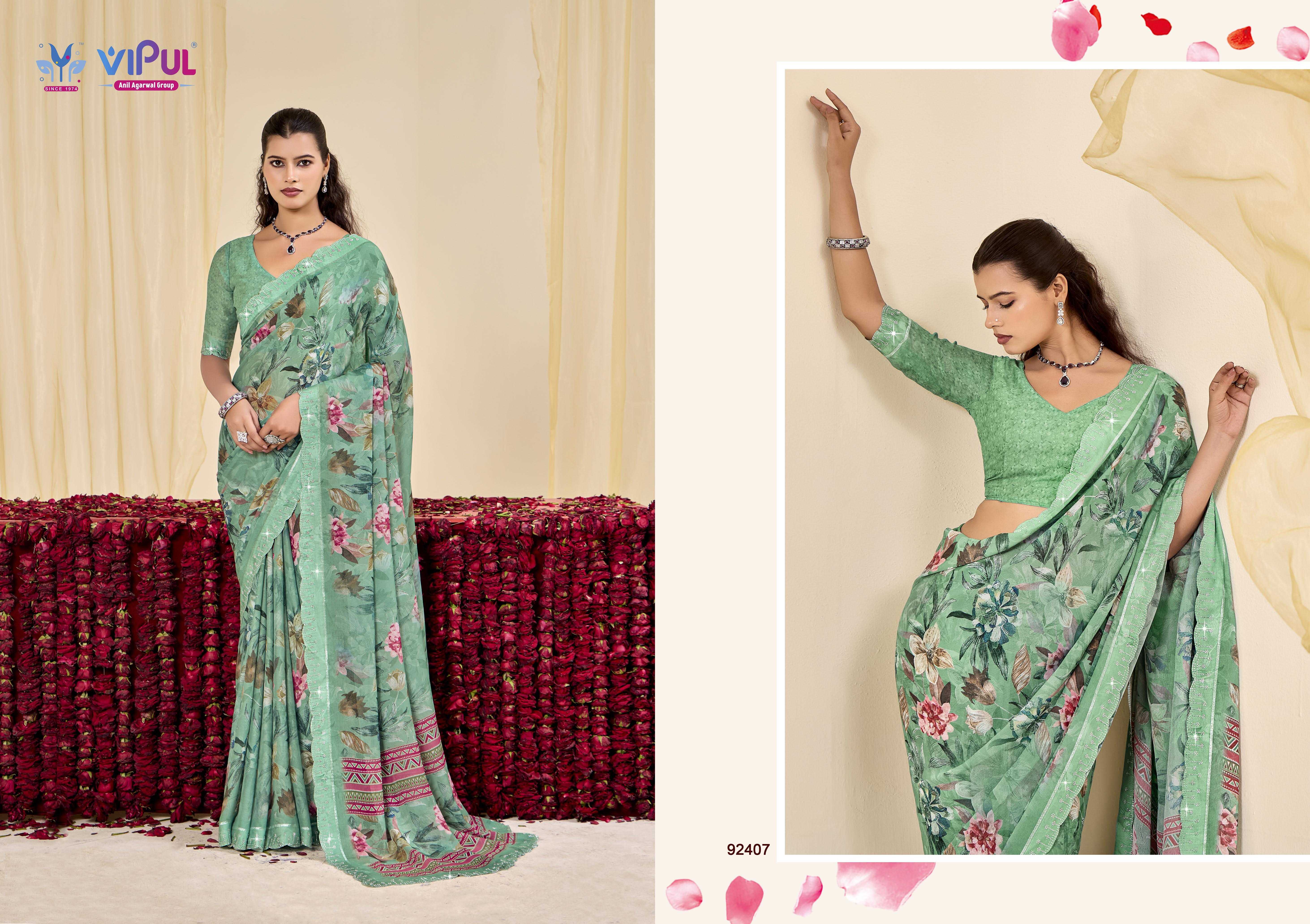 Vipul Estella vol 3 catalog online wholesale saree market in surat