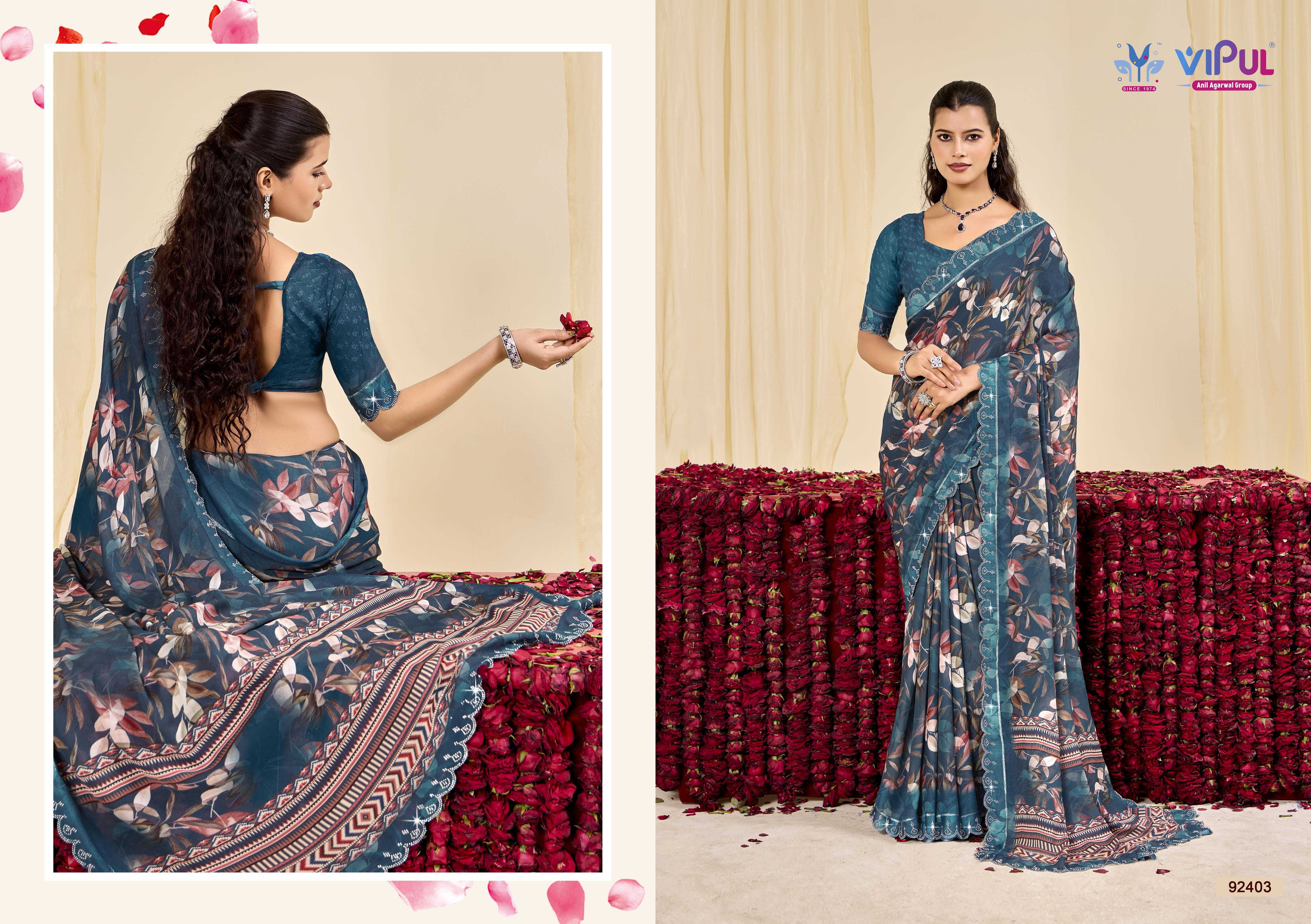 Vipul Estella vol 3 catalog online wholesale saree market in surat