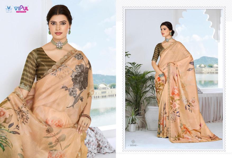 Vipul Jhanki vol 1 catalog online wholesale sarees in surat