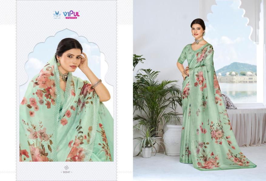 Vipul Jhanki vol 1 catalog online wholesale sarees in surat