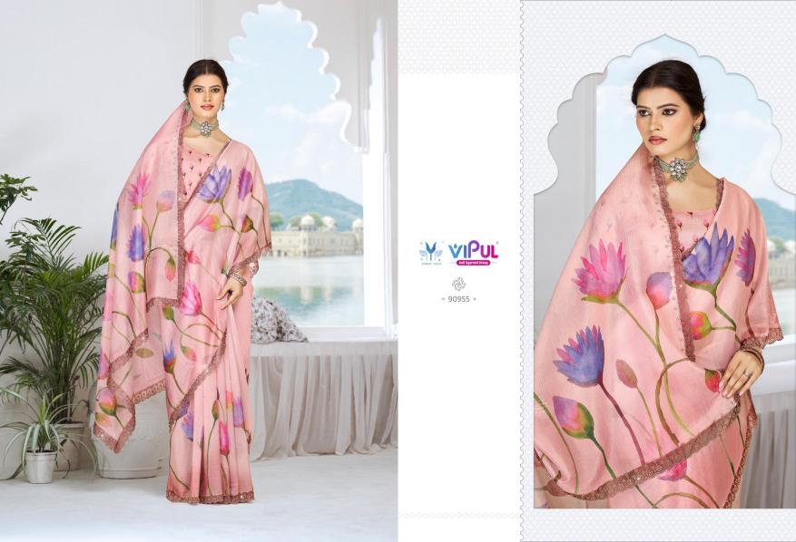 Vipul Jhanki vol 1 catalog online wholesale sarees in surat