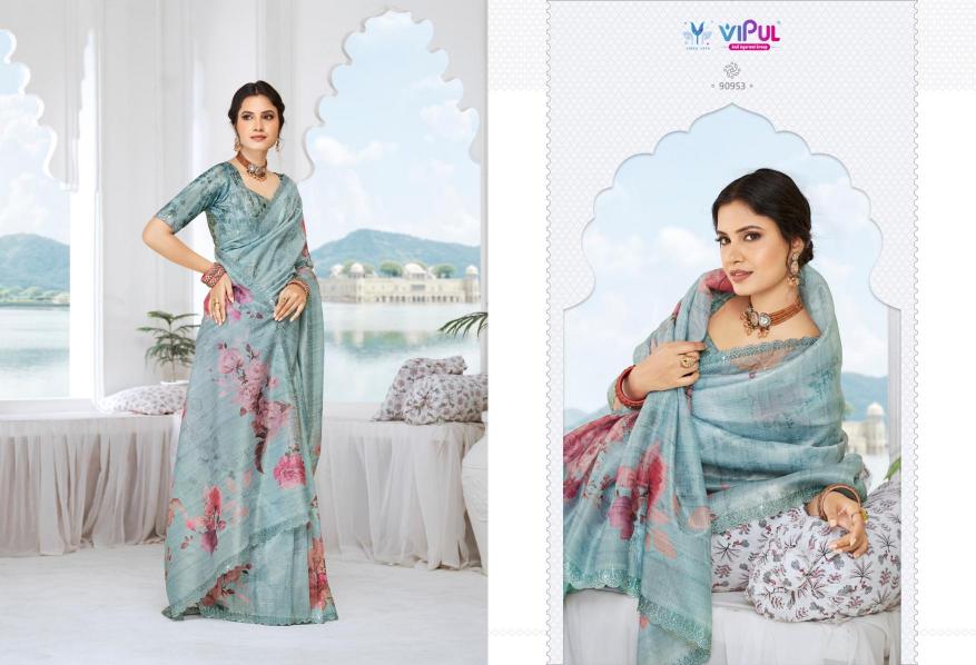 Vipul Jhanki vol 1 catalog online wholesale sarees in surat