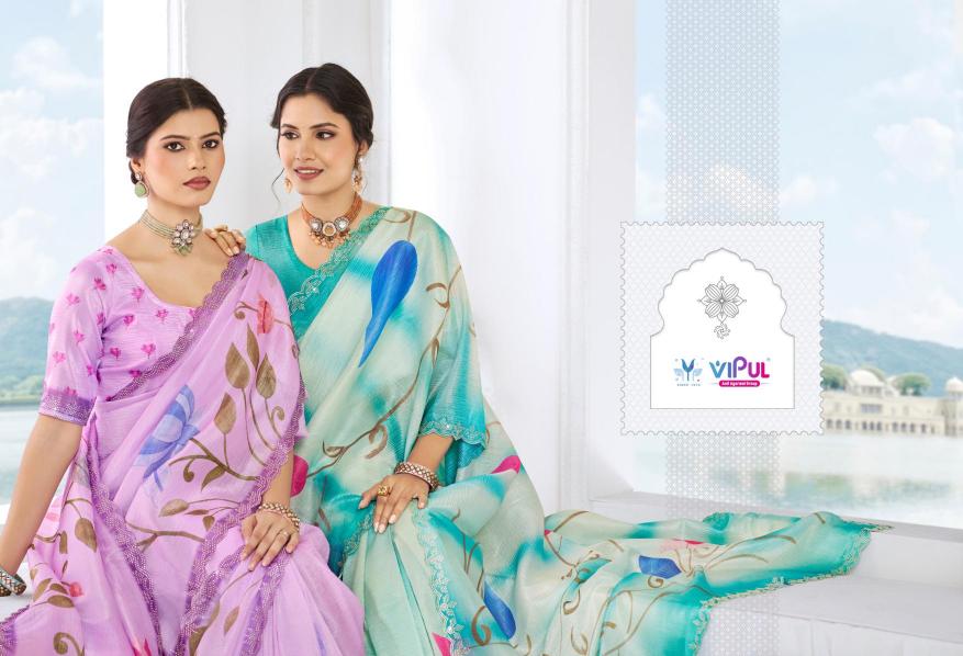 Vipul Jhanki vol 1 catalog online wholesale sarees in surat