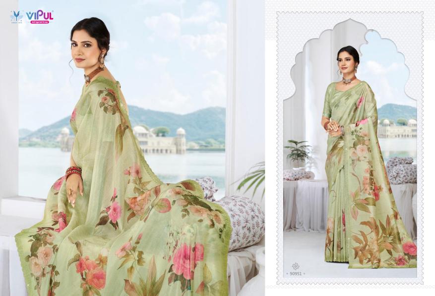 Vipul Jhanki vol 1 catalog online wholesale sarees in surat