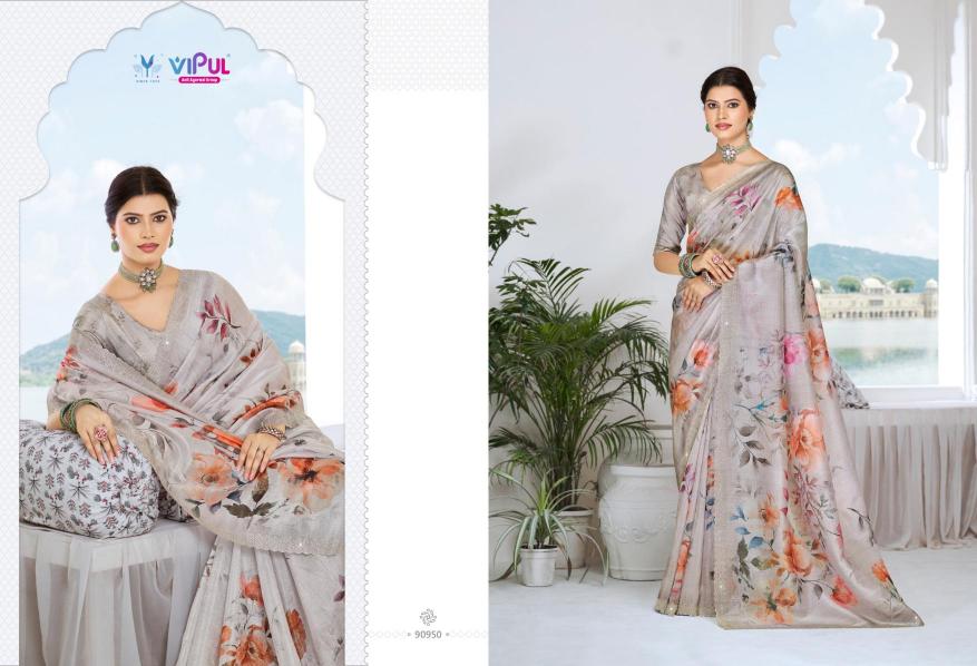 Vipul Jhanki vol 1 catalog online wholesale sarees in surat