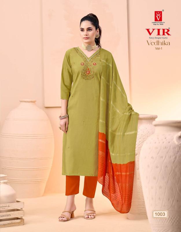 Vir Vedhika vol 1 catalog pose kurti wholesale