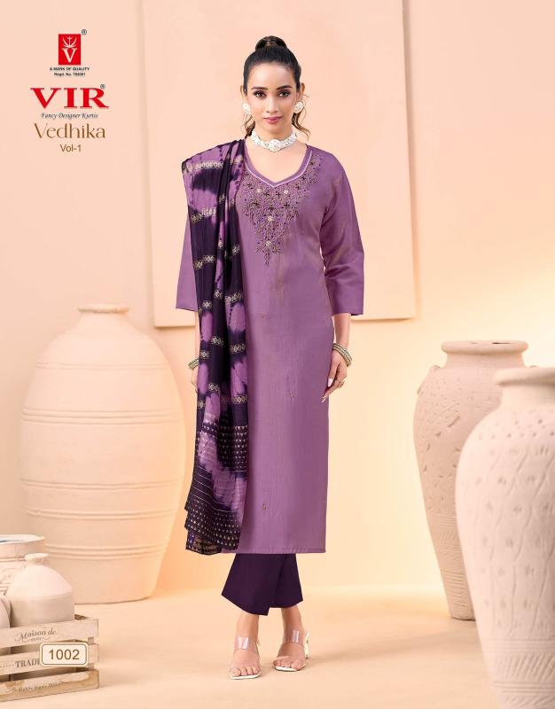 Vir Vedhika vol 1 catalog pose kurti wholesale