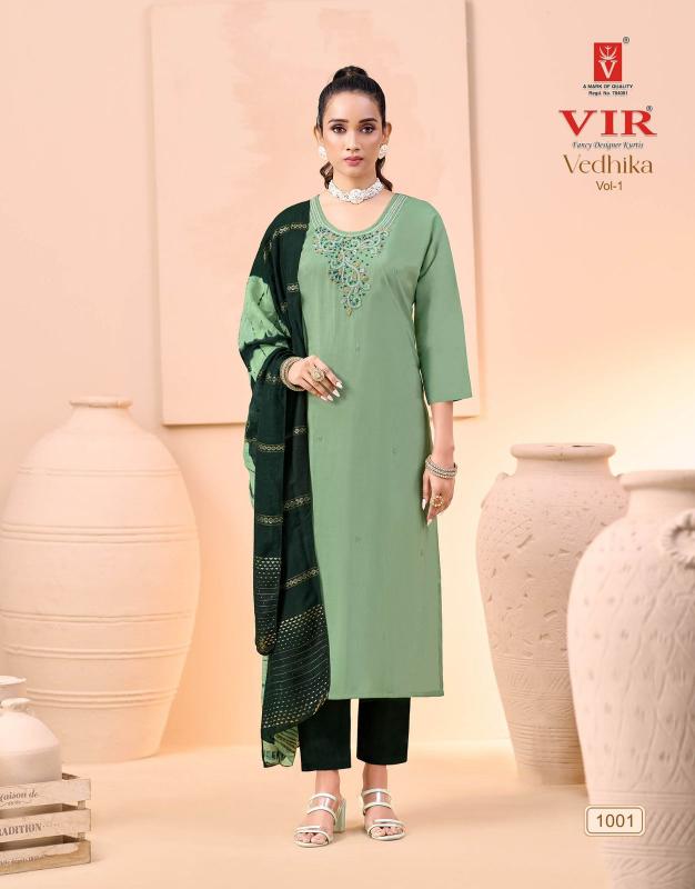Vir Vedhika vol 1 catalog pose kurti wholesale