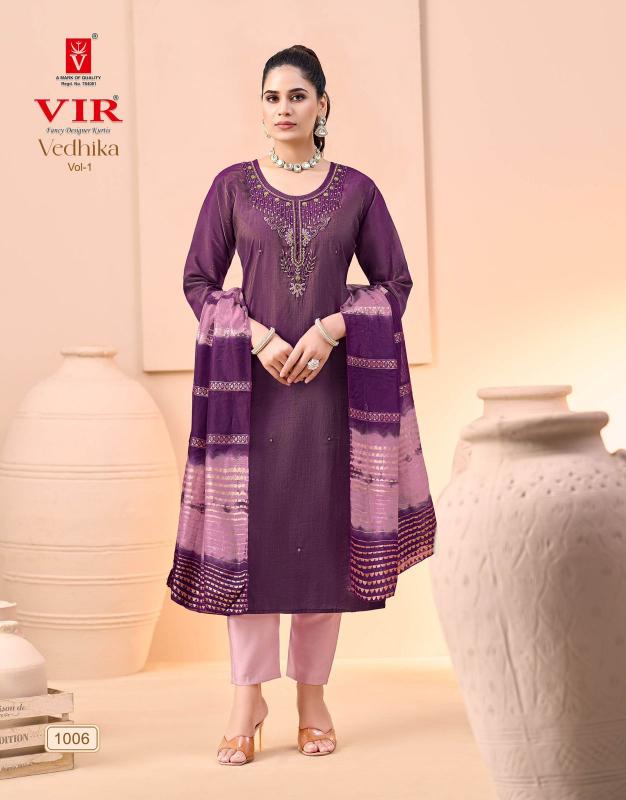 Vir Vedhika vol 1 catalog pose kurti wholesale