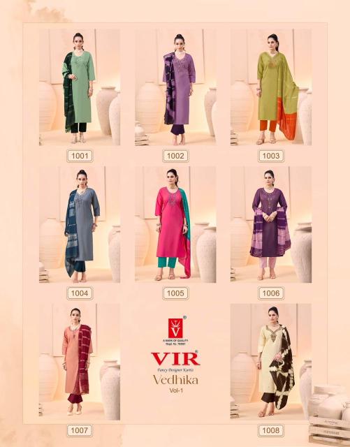 Vir Vedhika vol 1 catalog pose kurti wholesale