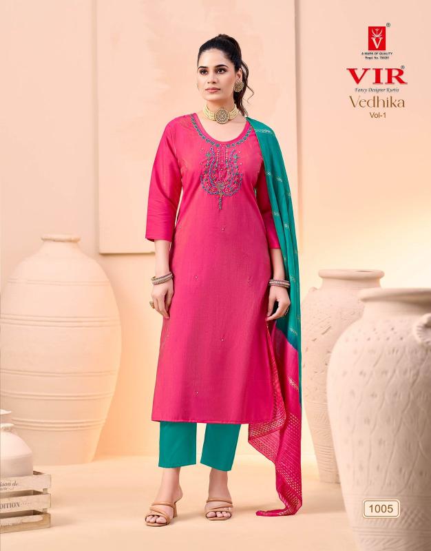 Vir Vedhika vol 1 catalog pose kurti wholesale