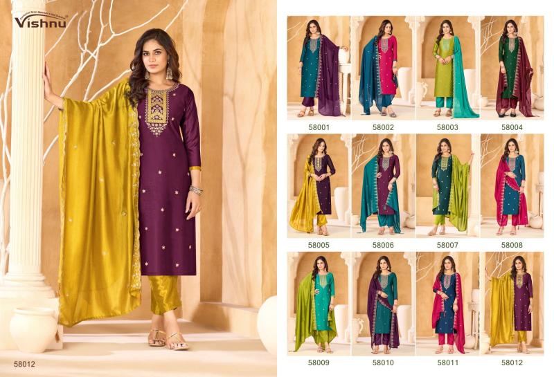 Vishnu Sukanya catalog wholesale salwar suit