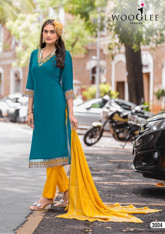 Wooglee Rajrani catalog libas kurtis wholesale price