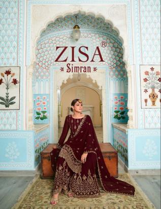 Zisa Simran catalog buy salwar kameez wholesale
