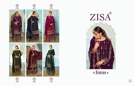Zisa Simran catalog buy salwar kameez wholesale