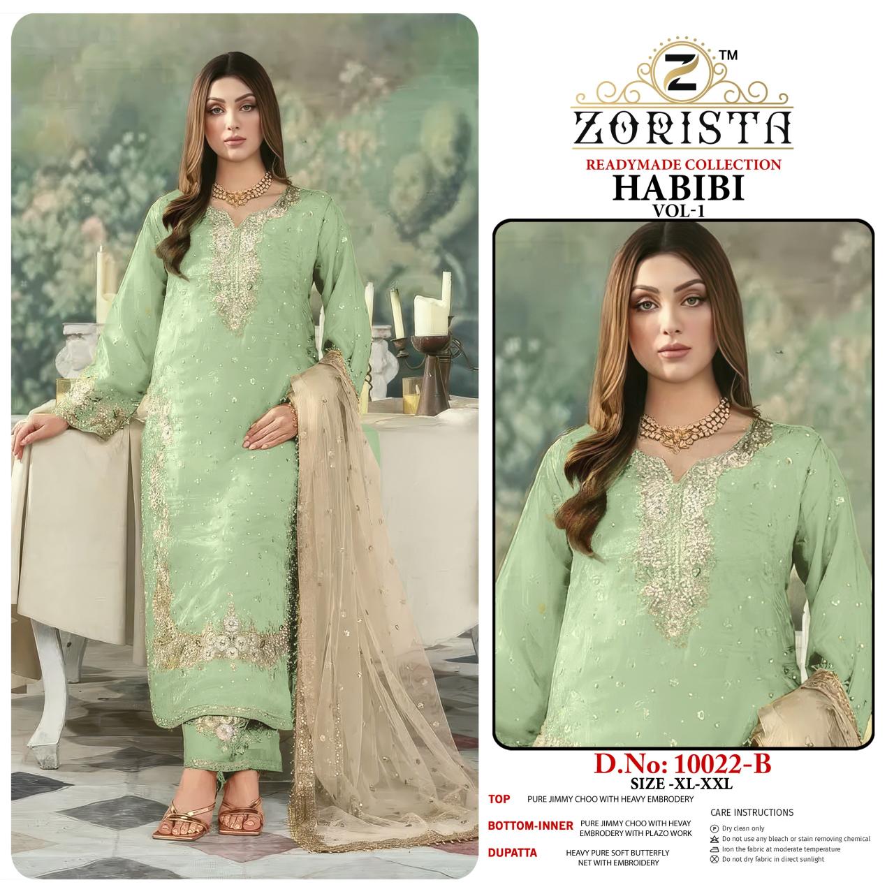 Zorista Habibi vol 1 catalog wholesale pakistani suit in surat