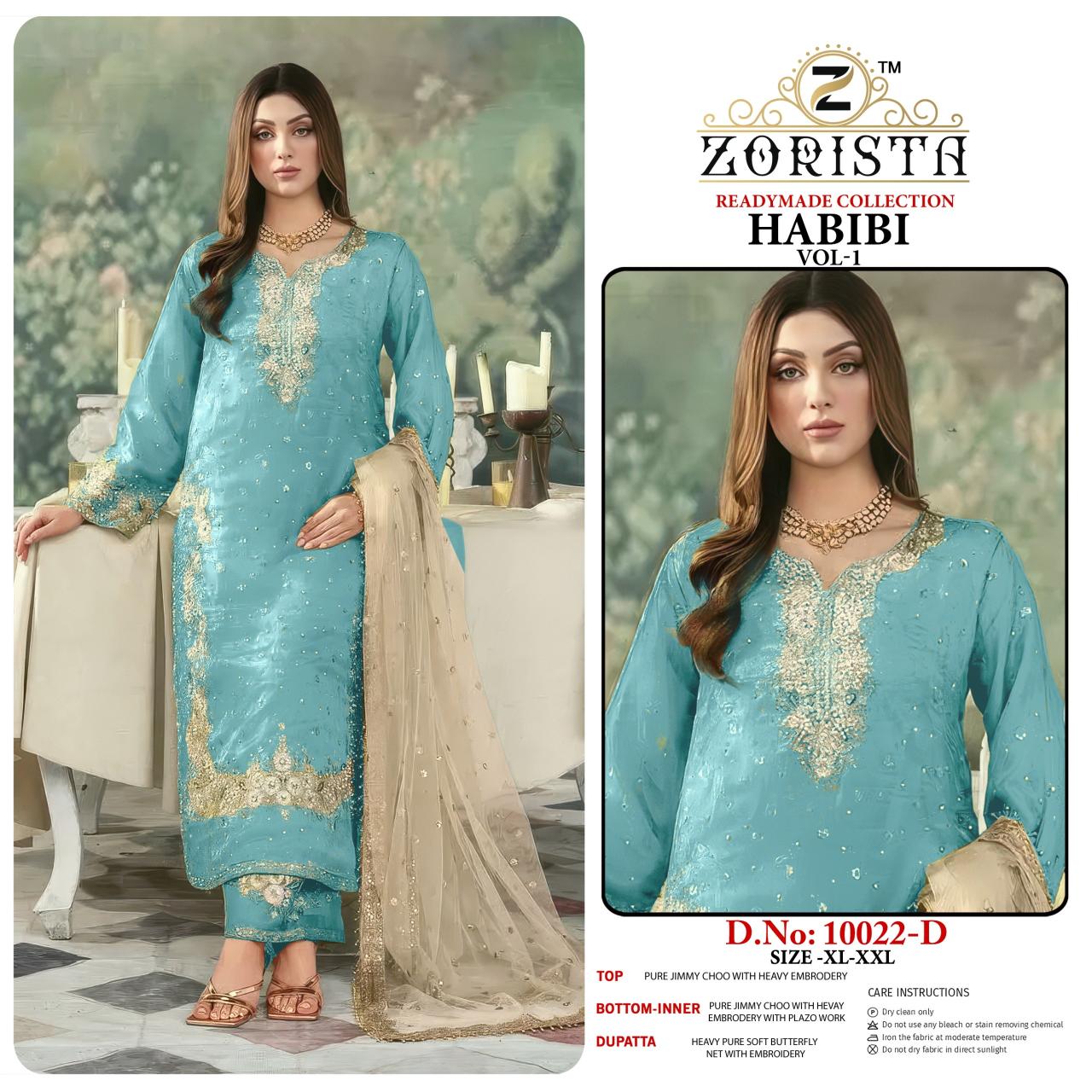 Zorista Habibi vol 1 catalog wholesale pakistani suit in surat