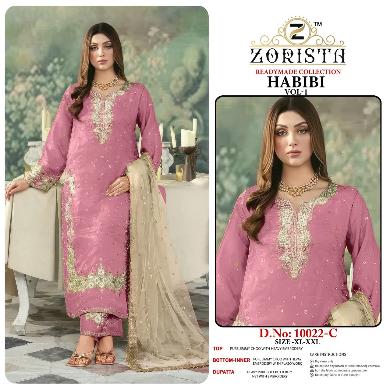 Zorista Habibi vol 1 catalog wholesale pakistani suit in surat