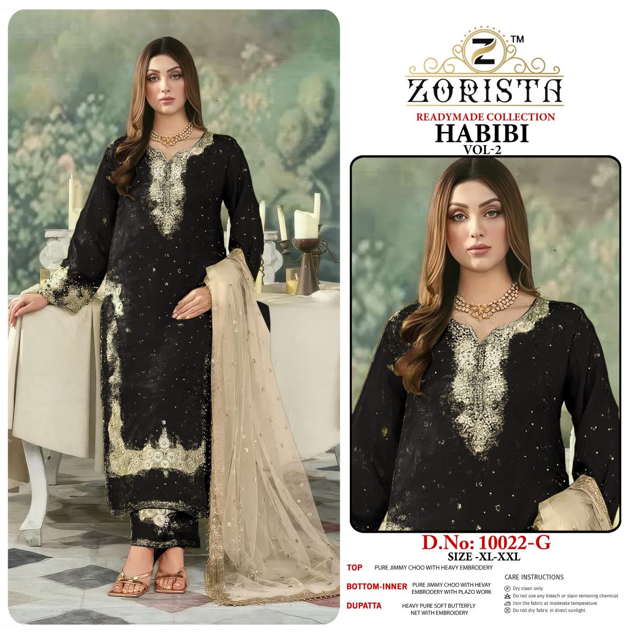 Zorista Habibi vol 2 catalog pakistani suits wholesale in delhi