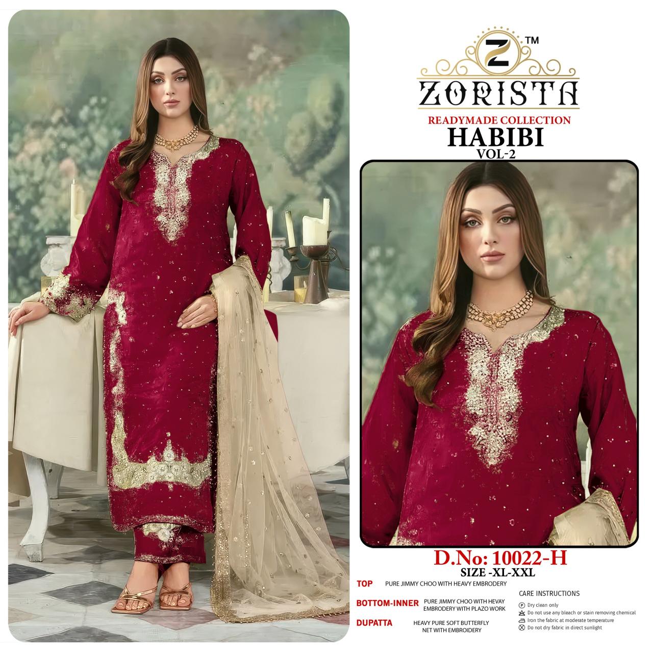 Zorista Habibi vol 2 catalog pakistani suits wholesale in delhi