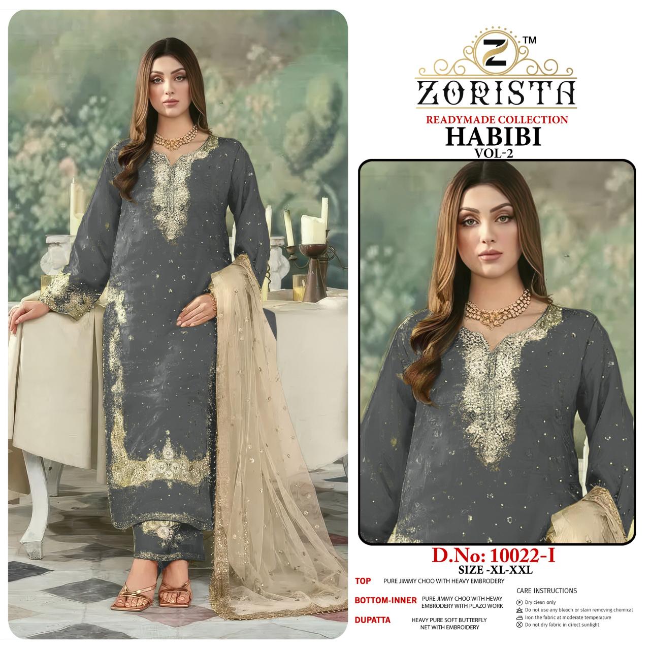 Zorista Habibi vol 2 catalog pakistani suits wholesale in delhi