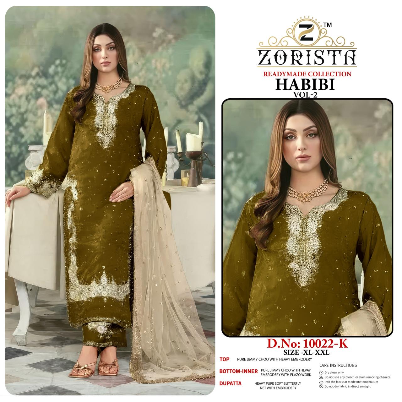 Zorista Habibi vol 2 catalog pakistani suits wholesale in delhi