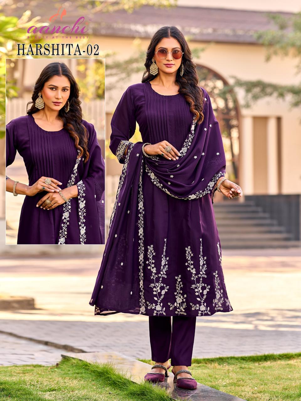 Aanchi Harshita catalog branded kurtis wholesale online