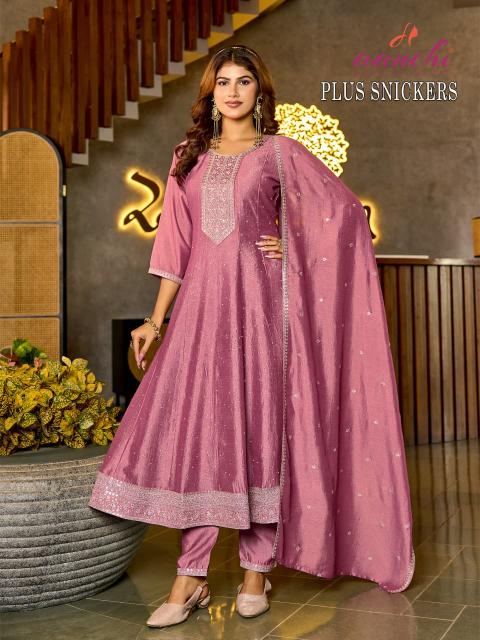 Aanchi Plus Snickers catalog wholesale kurti market in malad