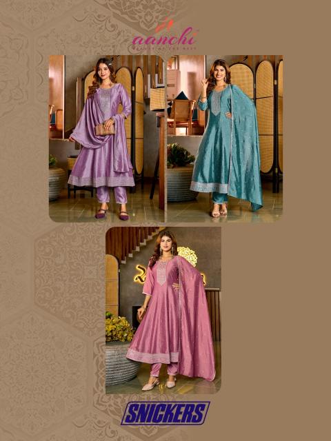 Aanchi Snickers catalog indian kurtis wholesalers
