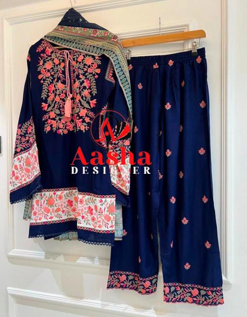 Aasha 1192 A To C catalog pakistani style salwar kameez
