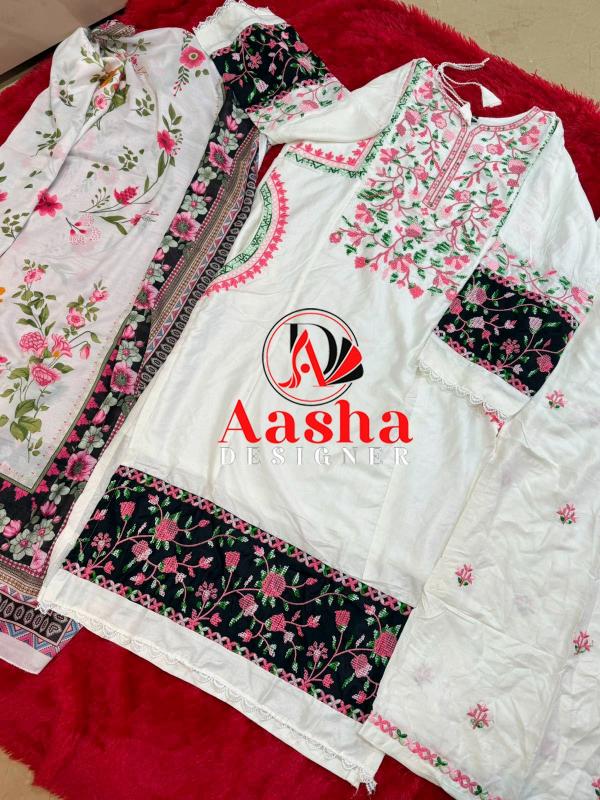 Aasha 1192 A To C catalog pakistani style salwar kameez