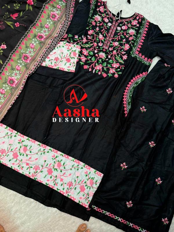 Aasha 1192 A To C catalog pakistani style salwar kameez