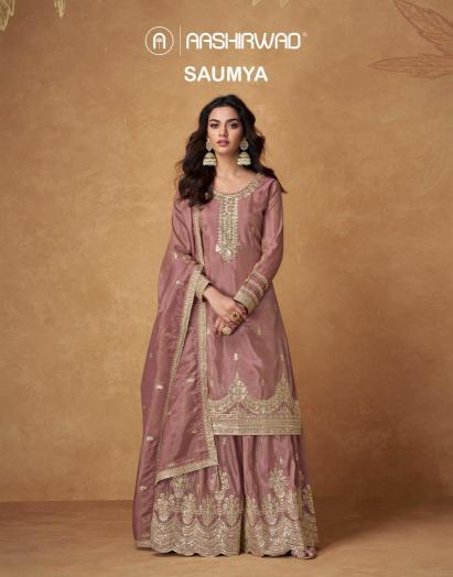Aashirwad Saumya catalog wholesale unstitched salwar kameez uk