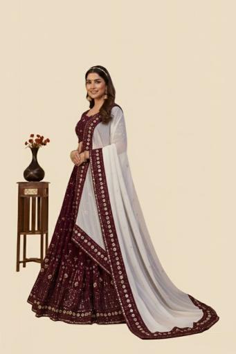 Aawiya SKU 3103 catalog modern lehenga online india