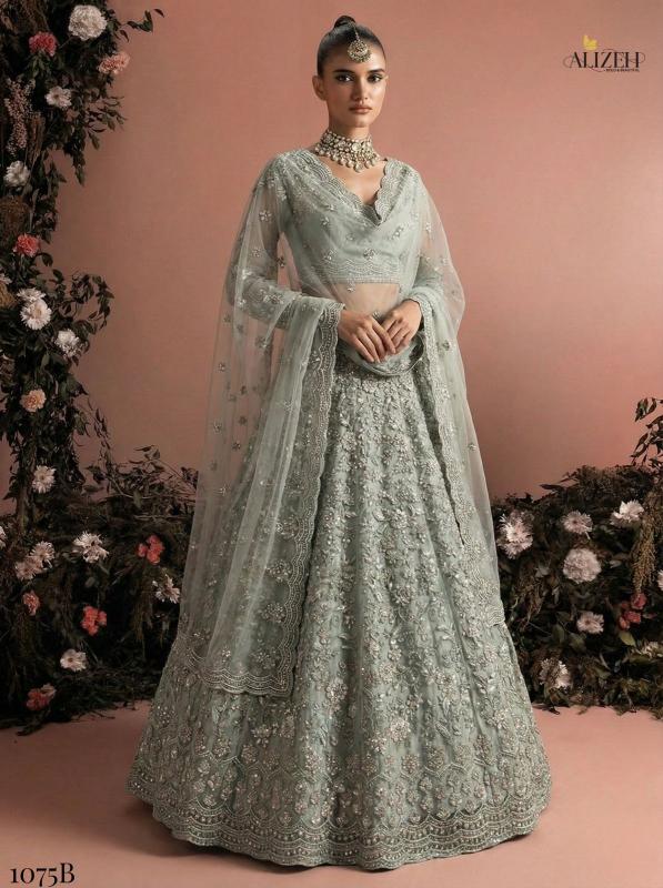 Alizeh 1075 catalog manufacturer of lehenga in india