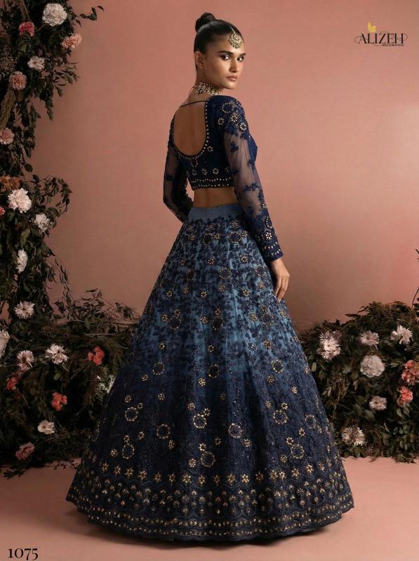 Alizeh 1075 catalog manufacturer of lehenga in india