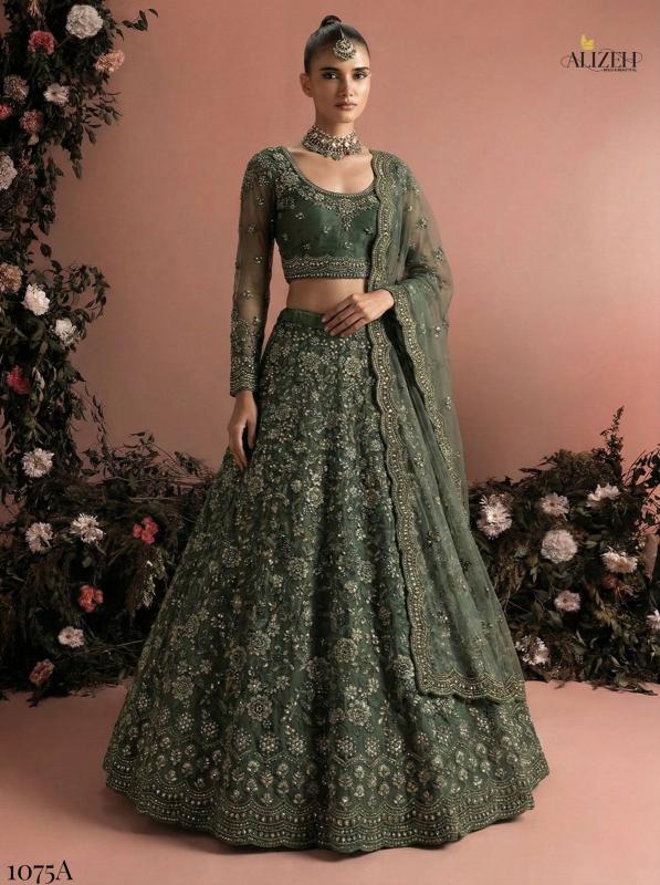 Alizeh 1075 catalog manufacturer of lehenga in india