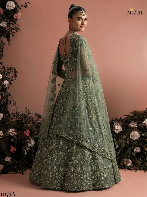 Alizeh 1075 catalog manufacturer of lehenga in india