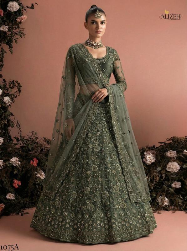 Alizeh 1075 catalog manufacturer of lehenga in india