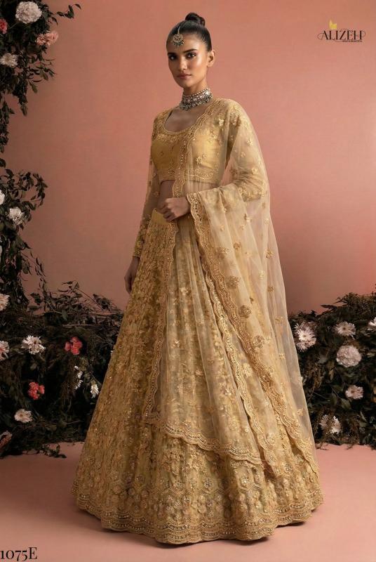Alizeh 1075 catalog manufacturer of lehenga in india